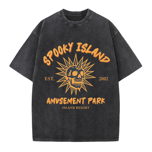 Spooky Island Amusement Park Tee