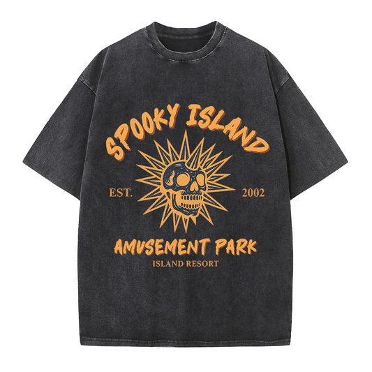 Spooky Island Amusement Park Tee