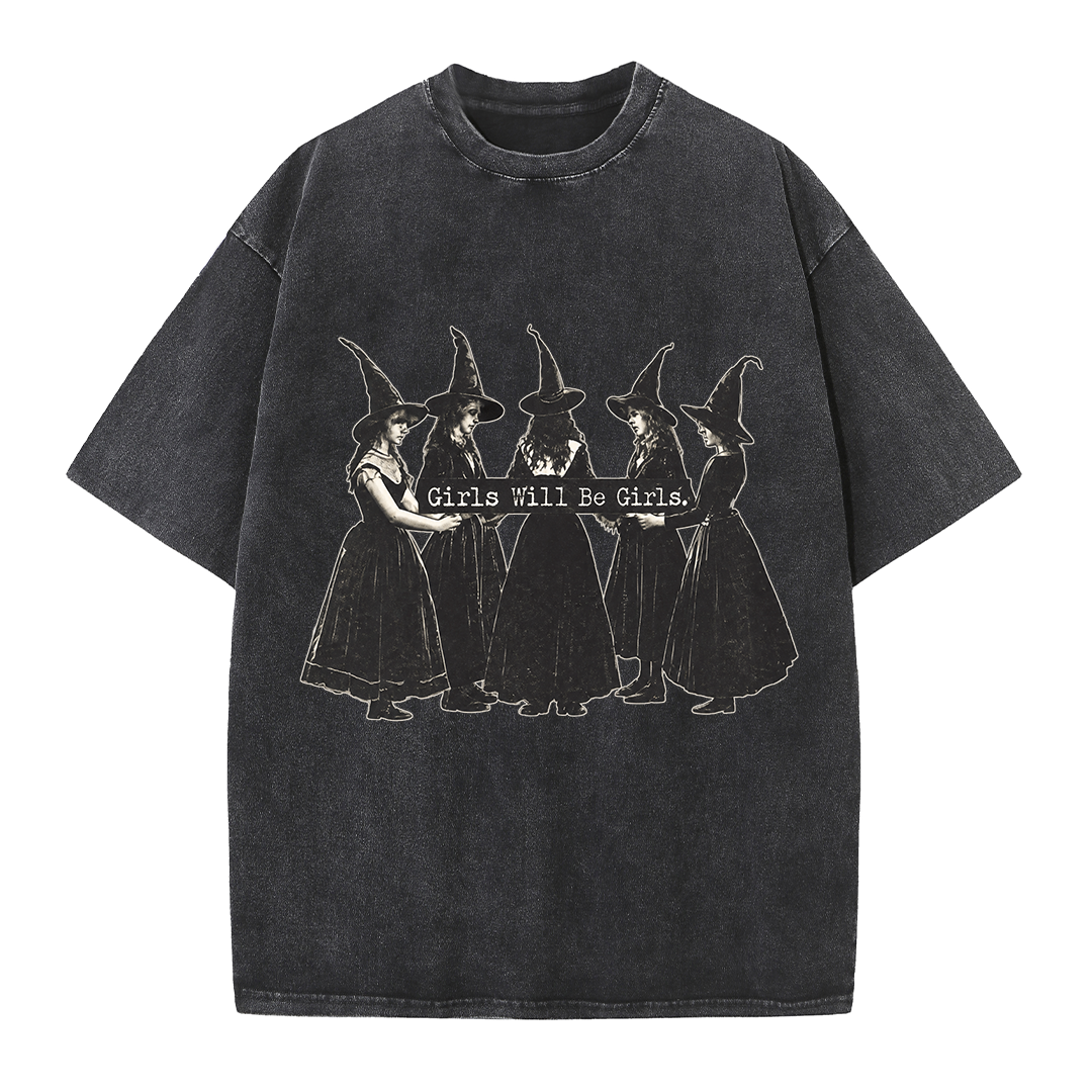 Girls Will Be Girls Witch Tee