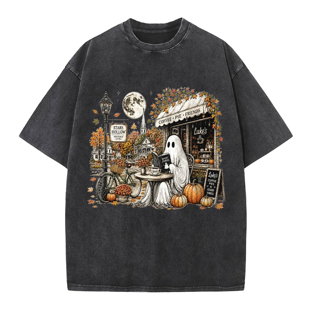 Haunted Halloween Café Tee