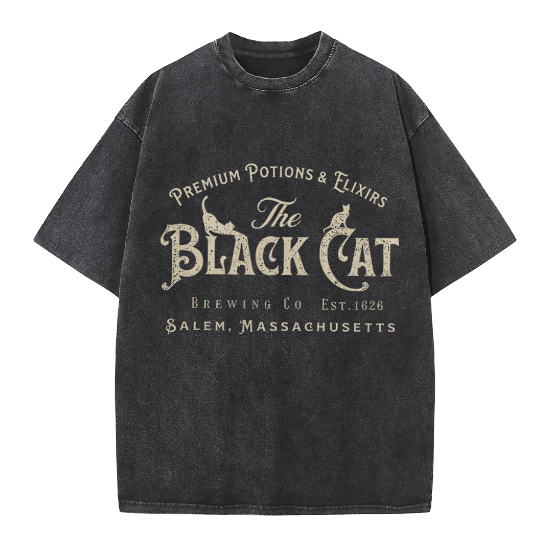 Black Cat Potions & Elixirs Tee