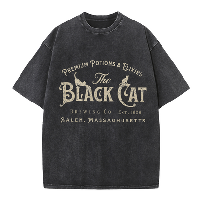 Black Cat Potions & Elixirs Tee