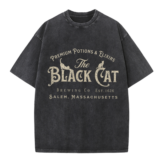 Black Cat Potions & Elixirs Tee