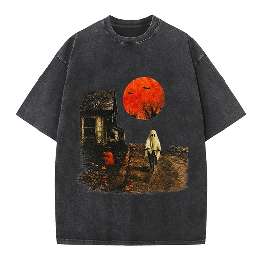 Ghost Under the Blood Moon Tee