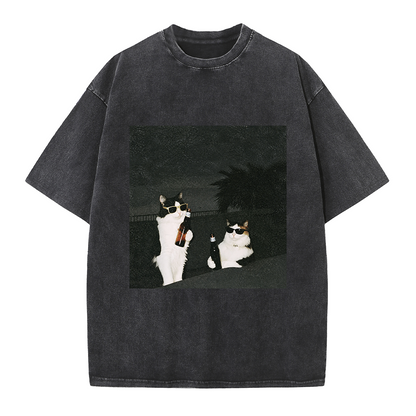Secret Agent Cats Tee