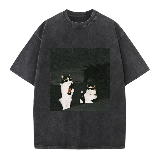 Secret Agent Cats Tee