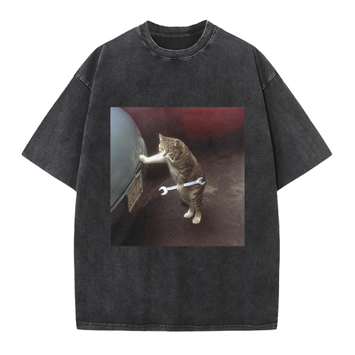 Mechanic Cat Tee