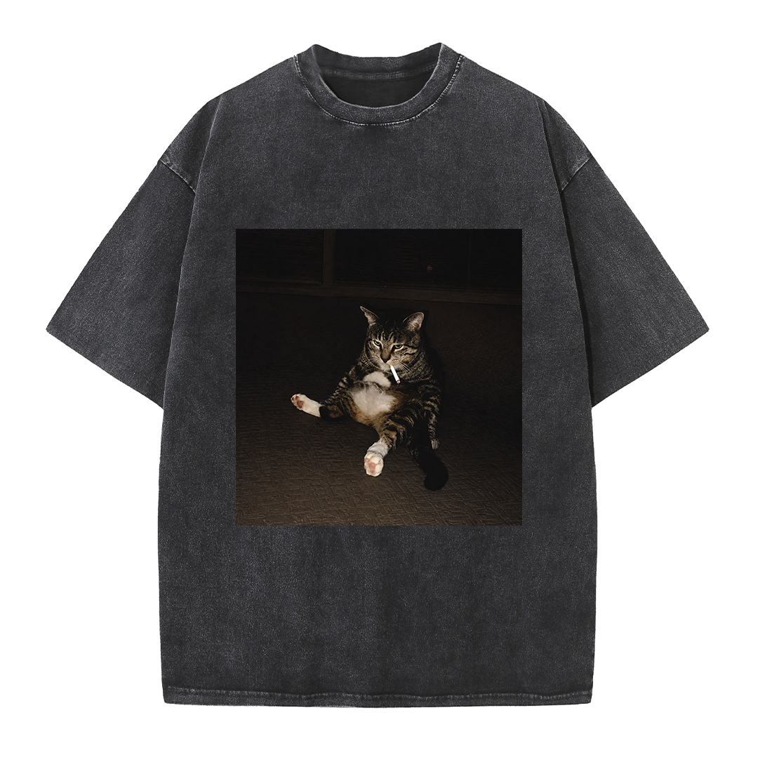 Midnight Chill Cat Tee