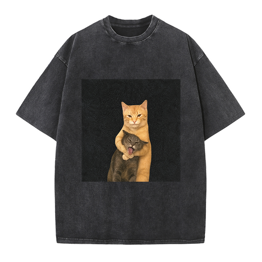 Big Cat Hug Tee