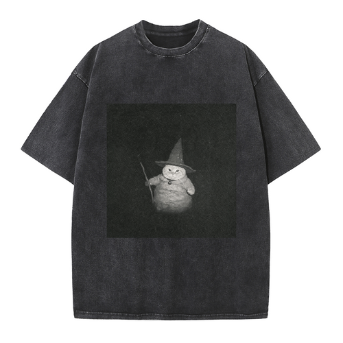 Tiny Wizard Cat Tee