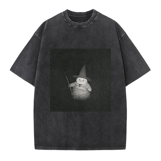 Tiny Wizard Cat Tee