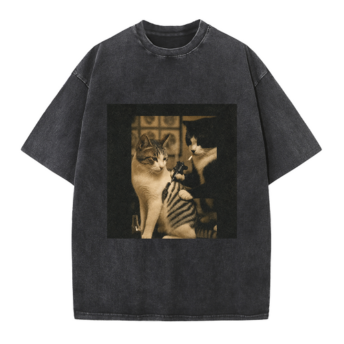 Vintage Cat Fight Tee