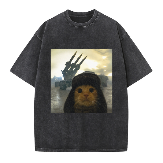 Battlefield Cat Tee